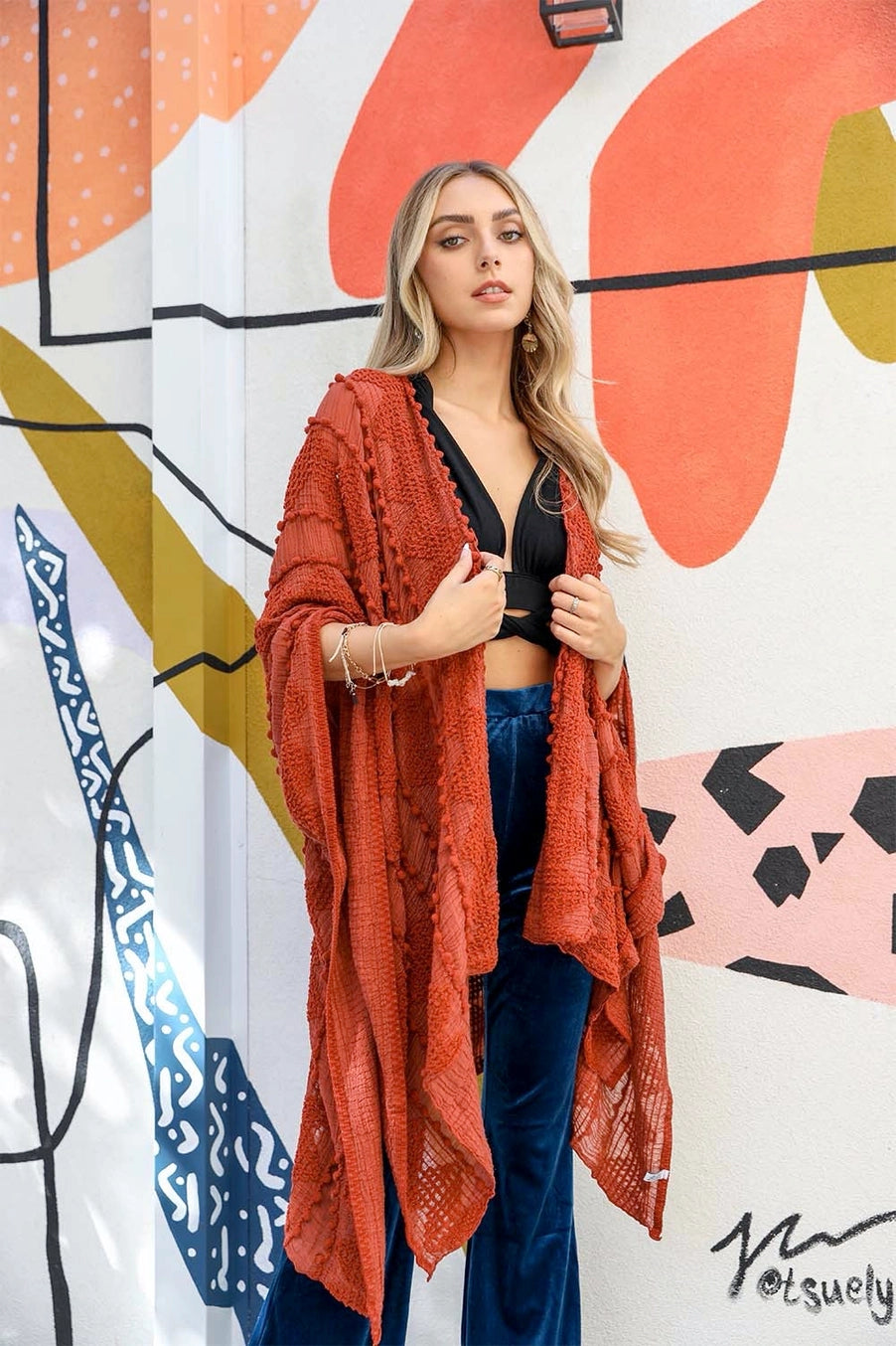 Southern Rust Kimono