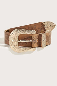 Gold Western Belt